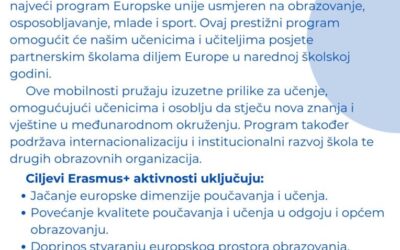 Drugi Put za Redom – Erasmus+ Projekt u OŠ Julija Klovića
