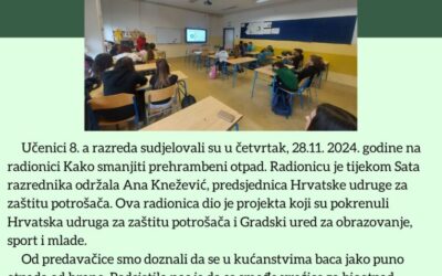 BACANJEM HRANE BACAMO NOVAC