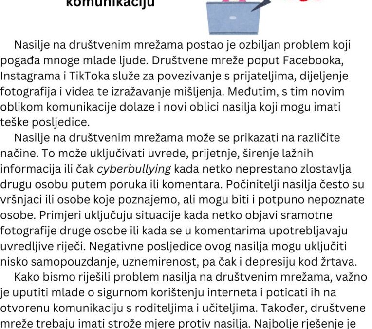 Nasilje na društvenim mrežama