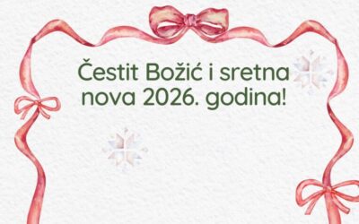 Čestit Božić i sretna nova 2026. godina