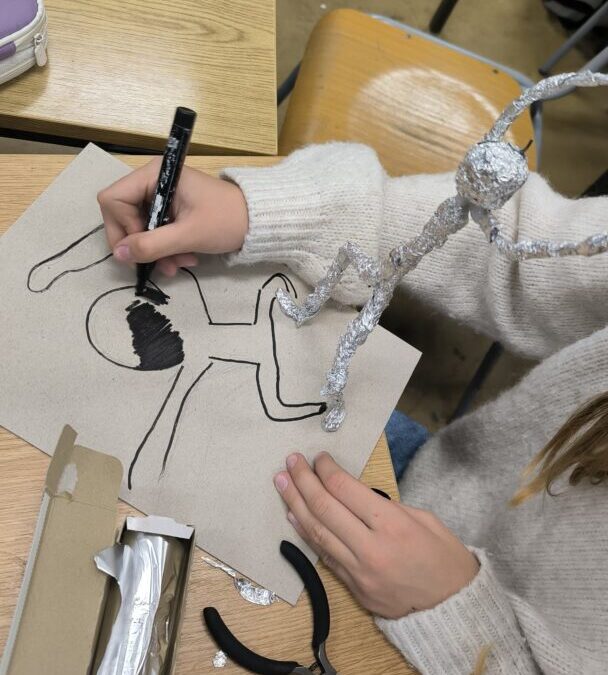 Skulpture sportaša u pokretu oduševile učenike