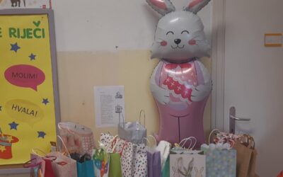 Tombola uskrsnog zeca- razredni projekt u 3. b razredu